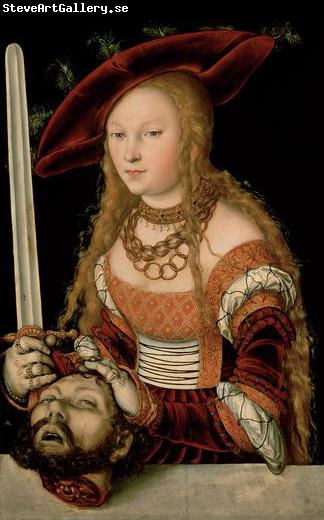 Lucas Cranach Judith with the head of Holofernes